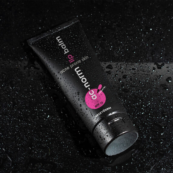 Award-winning Frezyderm Ac-Norm packaging design by ABC Design Communication in a modern, clean acne care identity