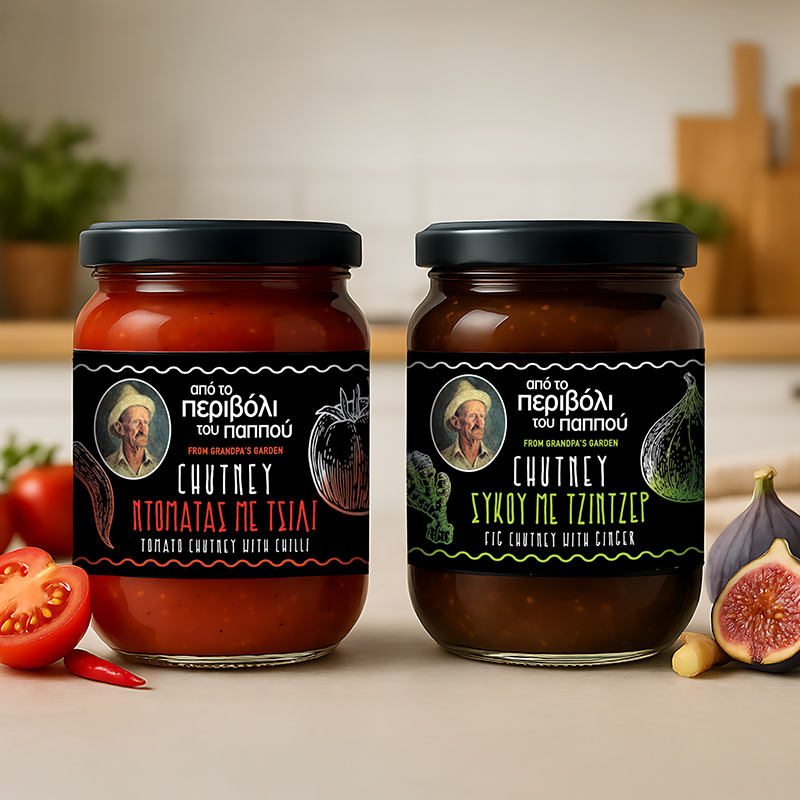 Award-winning Paté and Chutney packaging design with vintage-inspired premium food branding by ABC Design Communication