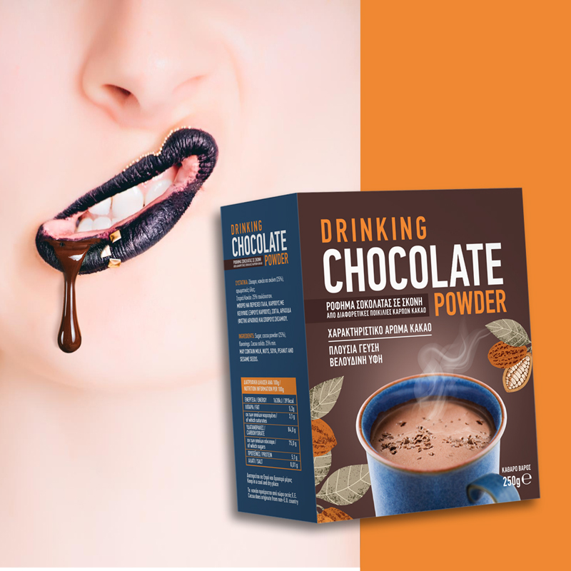 Oscar Drinking Chocolate packaging design by ABC Design Communication, elegant and story-driven